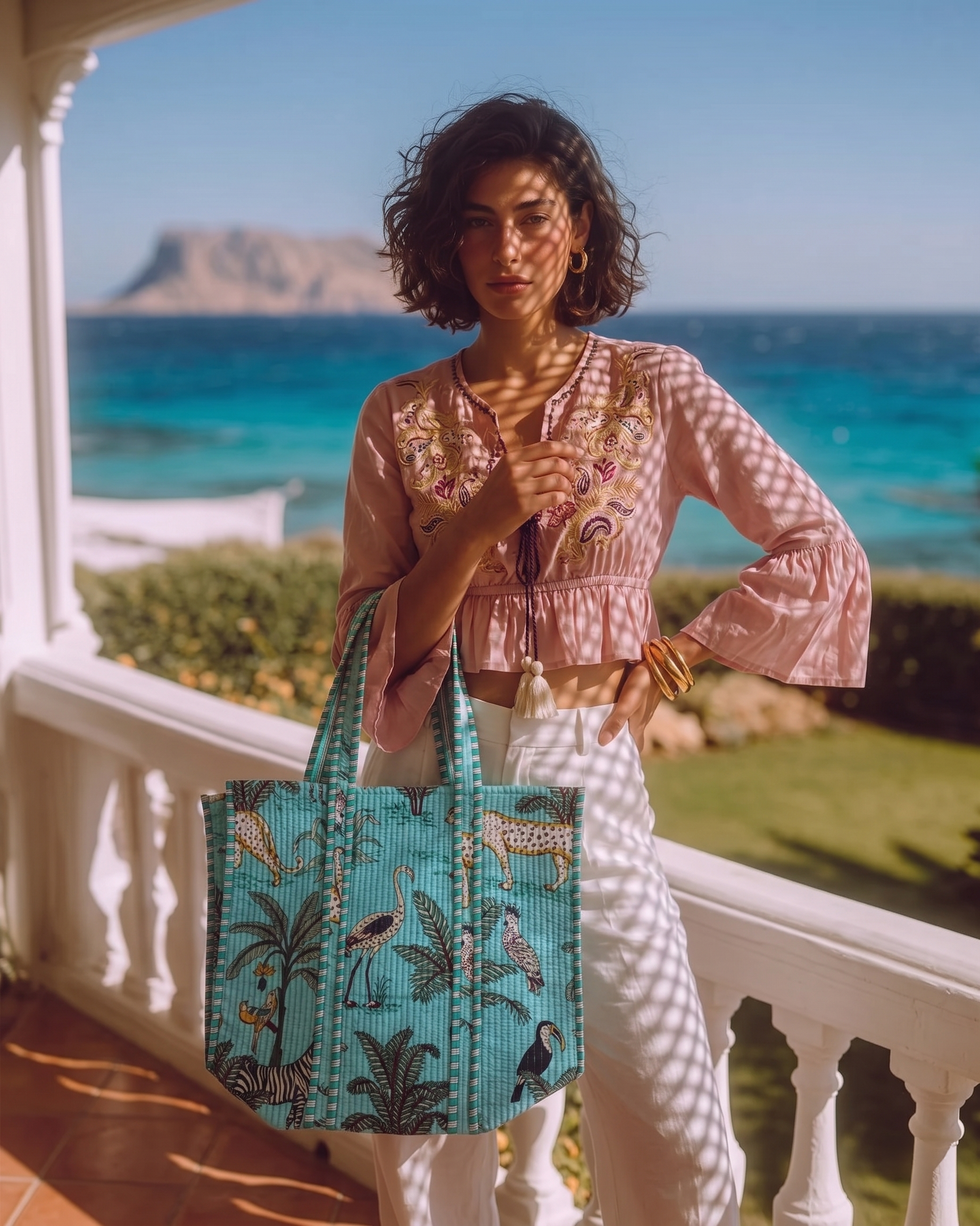 Tucán Cotton Handmade Tote Bag