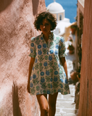 Floral Puff Sleeve Dress