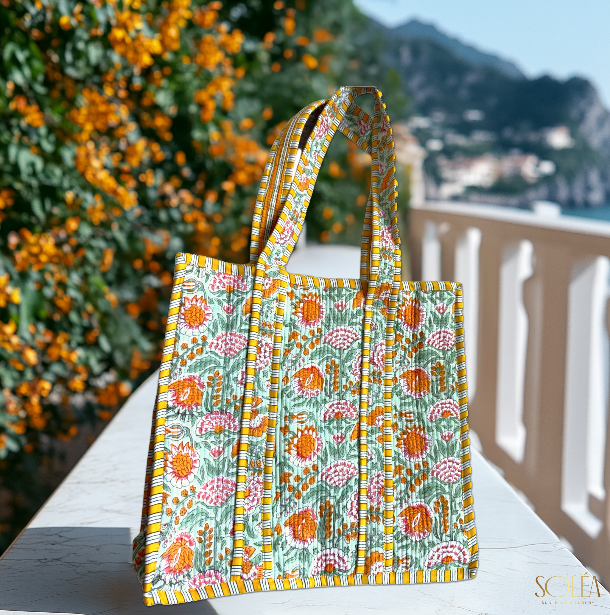 Soléa Cotton Girasol Tote