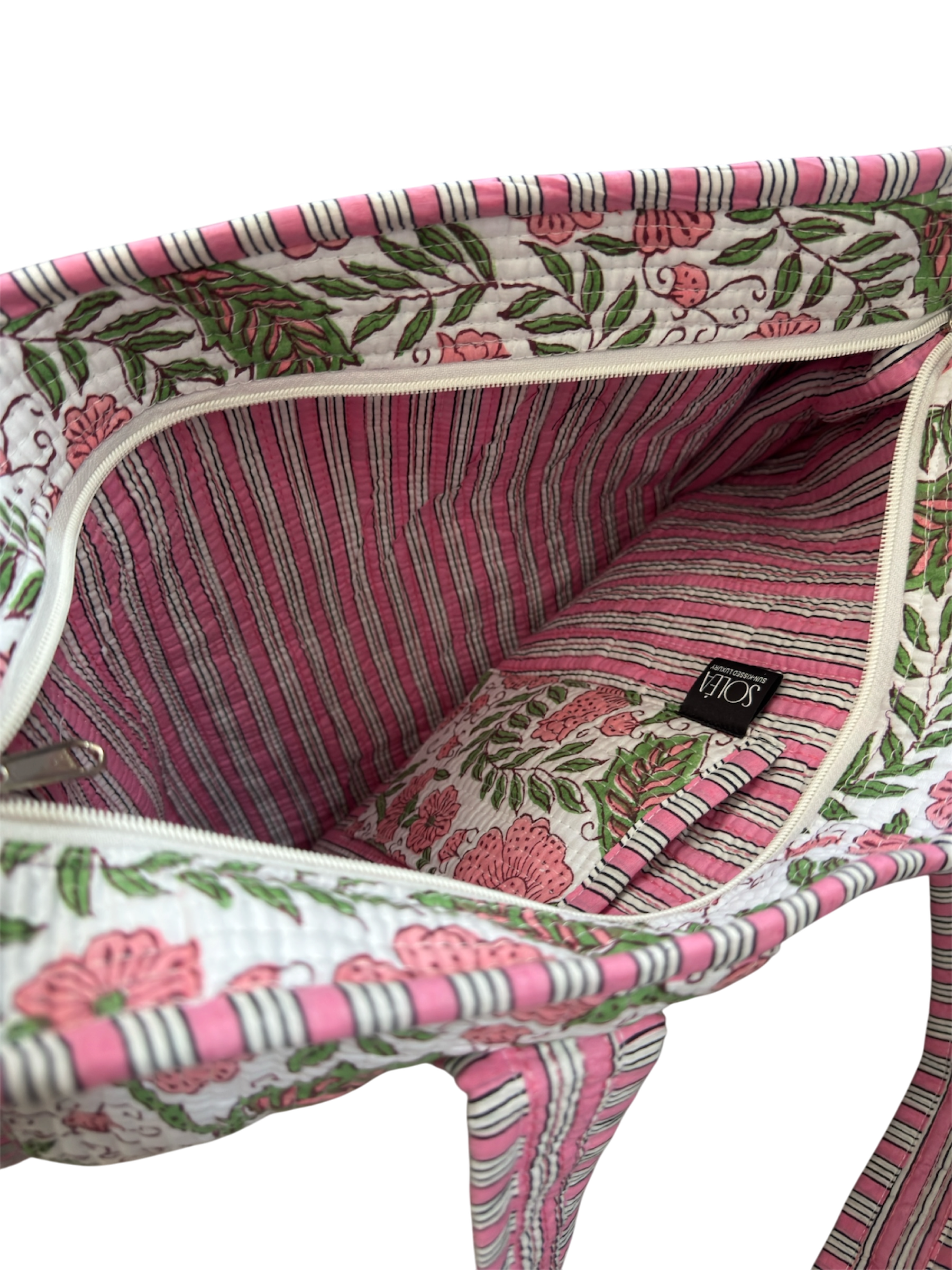 Rosabelle Zippered Tote Bag