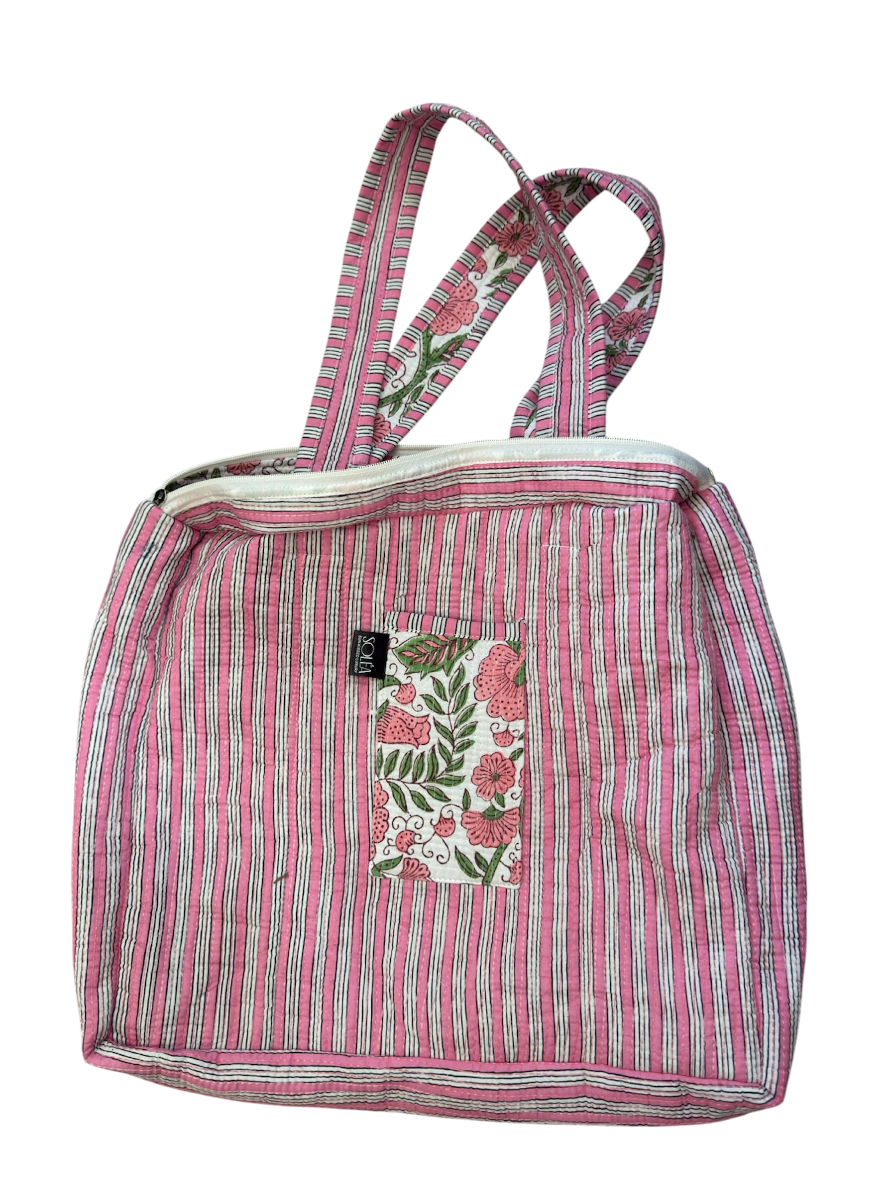 Rosabelle Zippered Tote Bag