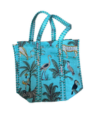Bolso Tote Hecho A Mano De Algodón Tucán