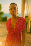 Fuschia Maxi Jumpsuit