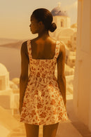 Red Vineyard Mini Dress